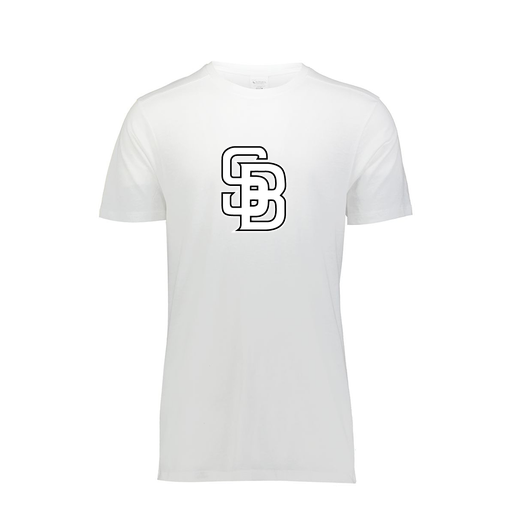 [FTSCUBWH-YS-LOGO3] Decker Youth Tri-Blend T-Shirt - Short Sleeve (Youth S, White, Logo 3)