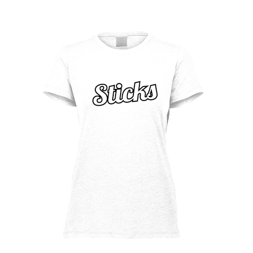 [FTSCUBWH-FAXS-LOGO1] Decker Women's Tri-Blend T-Shirt - Short Sleeve (Female Adult XS, White, Logo 1)