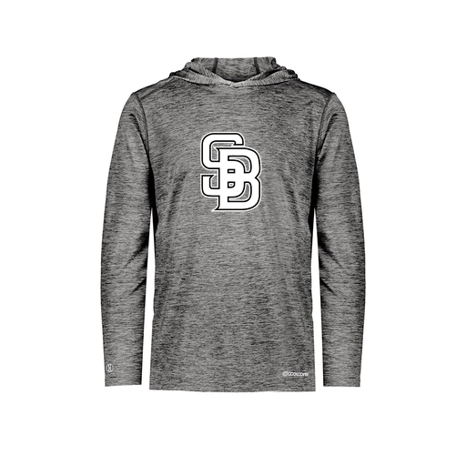 [FOLHCGBK-AS-LOGO3] Decker Men's Charge Hoodie (Adult S, Black, Logo 3)