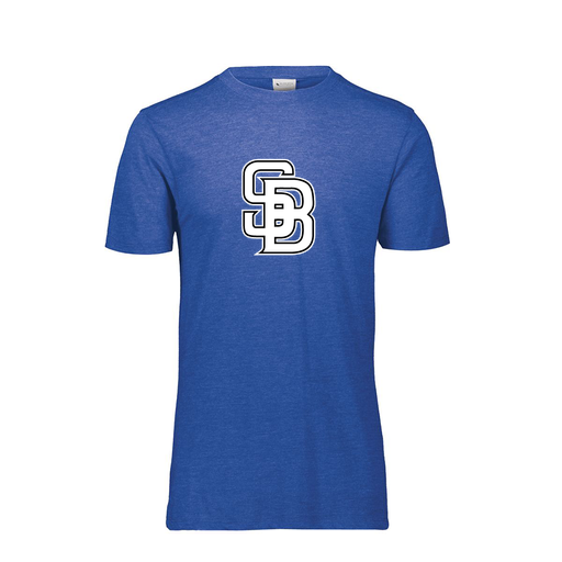 [3066.U55.S-LOGO3] Youth Ultra-blend T-Shirt (Youth S, Royal, Logo 3)