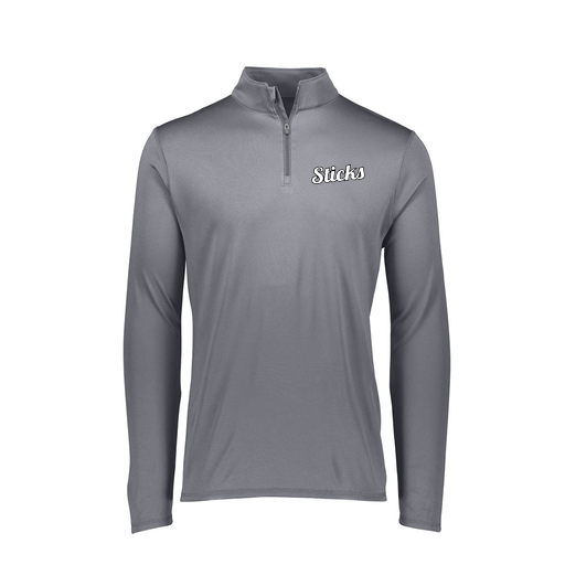 [FTLQFLGY-FAXS-LOGO1] Decker Women's Flex-Lite 1/4 Zip Shirt (Female Adult XS, Gray, Logo 1)
