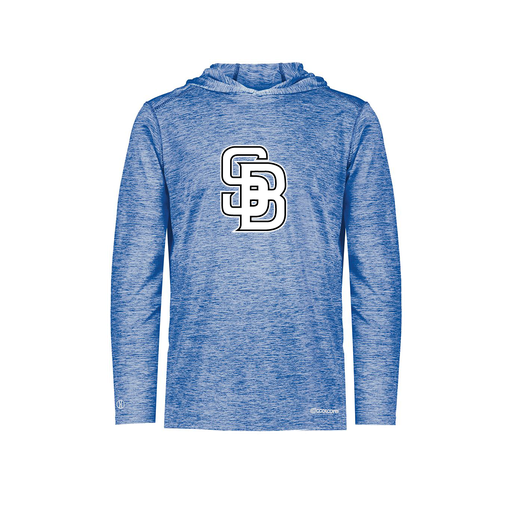 [FOLHCGRY-AS-LOGO3] Decker Men's Charge Hoodie (Adult S, Royal, Logo 3)