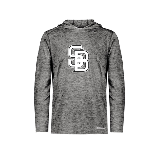 [FOLHCGBK-YS-LOGO3] Decker Youth Charge Hoodie (Youth S, Black, Logo 3)