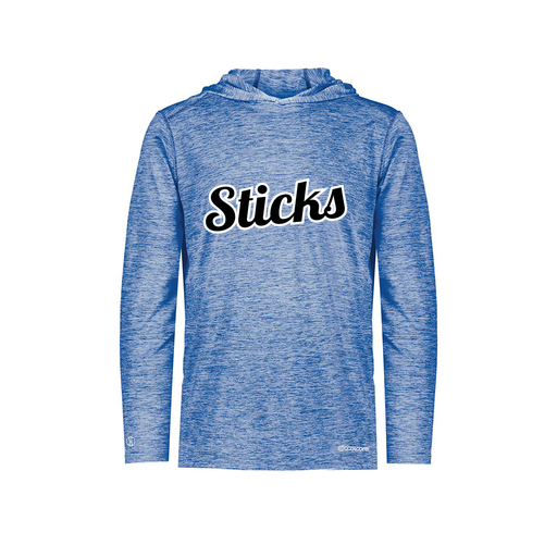[CUS-DFW-CHGHOOD-PER-LSL-RYL-YS-LOGO2] Youth Charge Hoodie (Youth S, Royal, Logo 2)