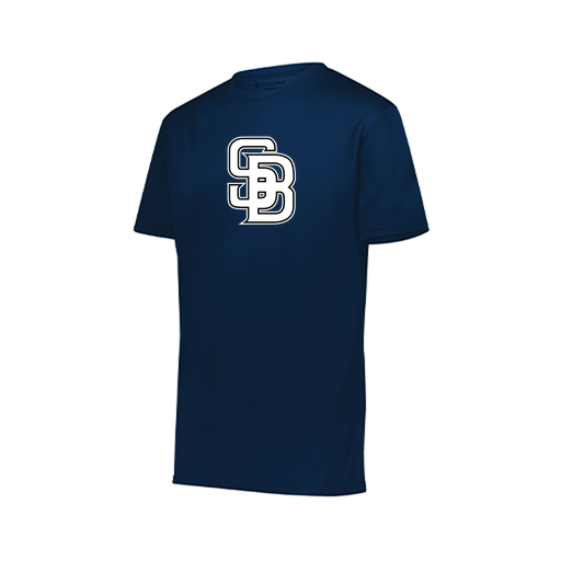 [222818.065.S-LOGO3] Men's Movement Dri Fit Shirt (Adult S, Navy, Logo 3)