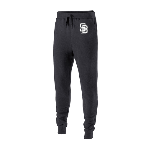 [229648.E83.S-LOGO3] Youth 60/40 Fleece Jogger (Youth S, Gray, Logo 3)