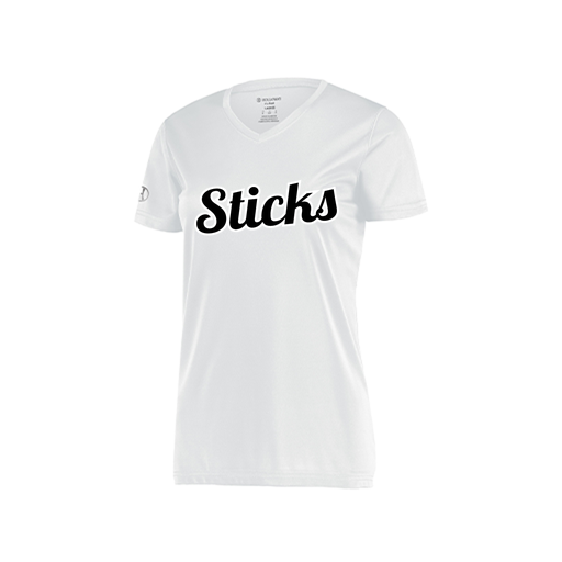 [222820.005.S-LOGO2] Ladies Movement Dri Fit Shirt (Female Adult S, White, Logo 2)
