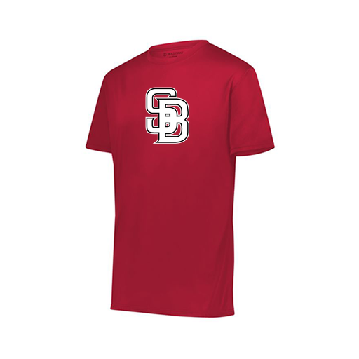 [222819.083.XXS-LOGO3] Youth Movement Dri Fit Shirt (Youth XXS, Red, Logo 3)